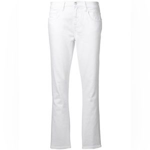 Current Elliot Straight Leg White Jean Size 26